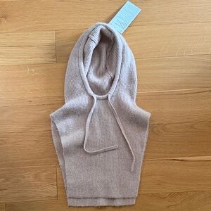 lululemon athletica Alpaca Wool-Blend Knit Hood in Light Taupe